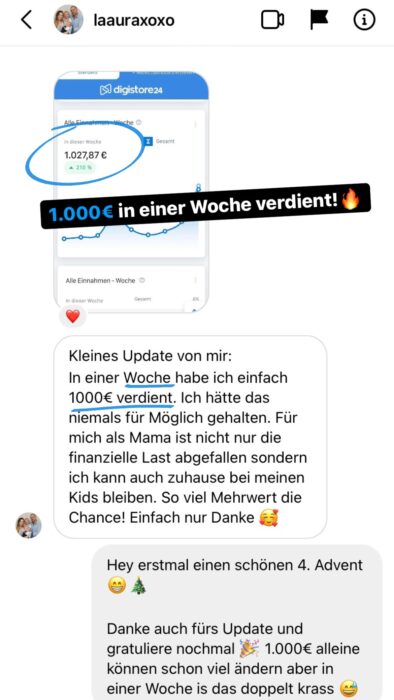 1% Club Community Ergebnisse erfahrungen Testimonials Schülerberichte